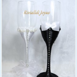 Copas para bodas "Romance"