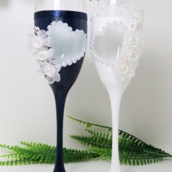 Copas para bodas "Corazon"