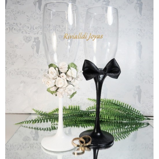 Copas para bodas "bouquet"