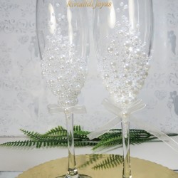 Copas para bodas "Perlas"