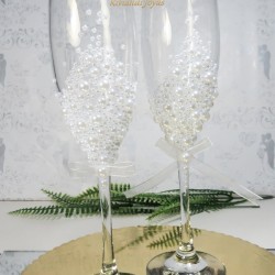 Copas para bodas "Perlas"