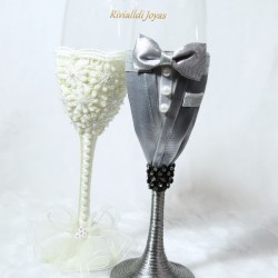 Copas para bodas "Champagne"
