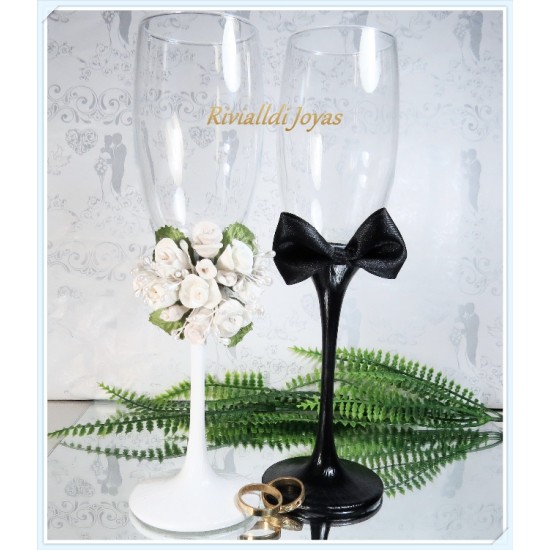 Copas para bodas "bouquet"