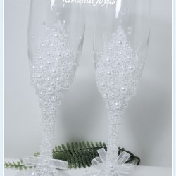 Copas para bodas "perlitas"