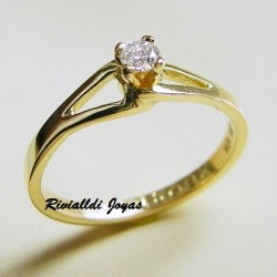 Anillos de compromiso "Abatta 15B"