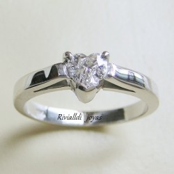 Anillo de compromiso "Heart diamond"