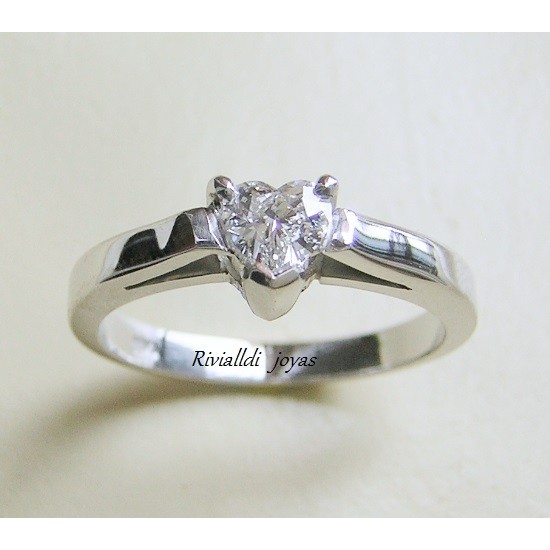 Anillo de compromiso "Heart diamond"