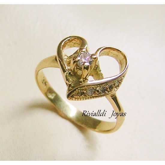 Anillo de compromiso "Heart"