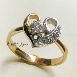 Anillo de compromiso "Te amo"