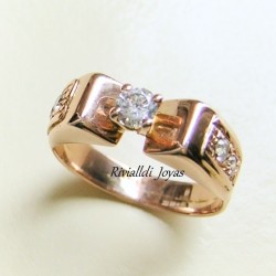 Anillo de compromiso "Virginia-B"