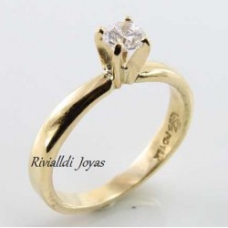 Anillo de compromiso "Eyeliz"