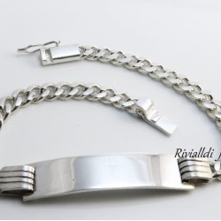 Pulsera de plata "Leonard"