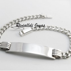 Pulsera de plata "Leonard"