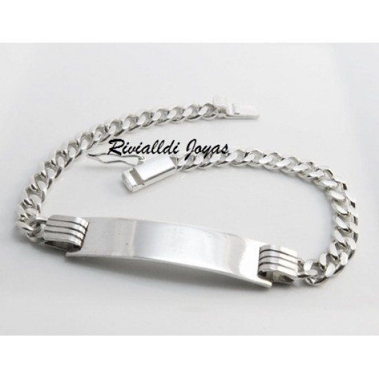 Pulsera de plata "Leonard"