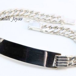 Pulsera de plata "Mario"
